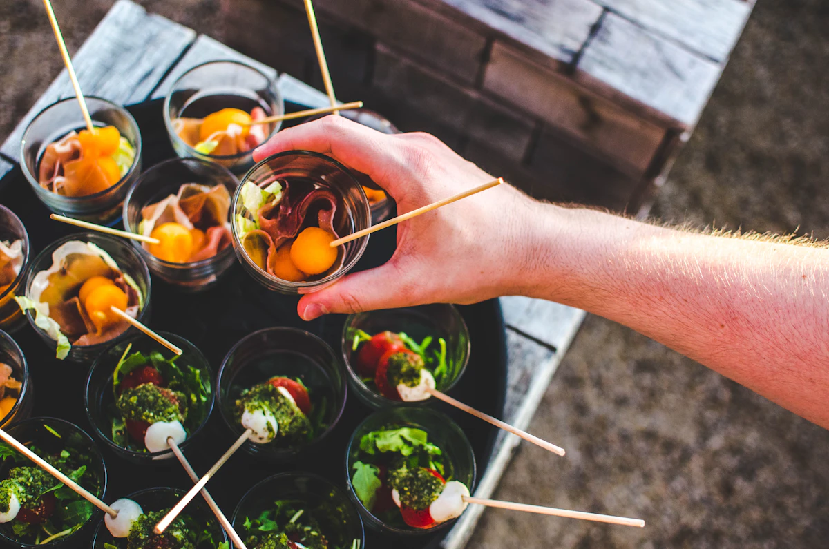 Sharing platter catering — event food reference